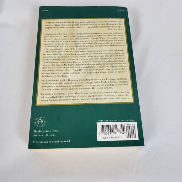 Food Allergies and Food Intolerance By Jonathan Brostoff & Linda Gamlin - Picture 6 of 9